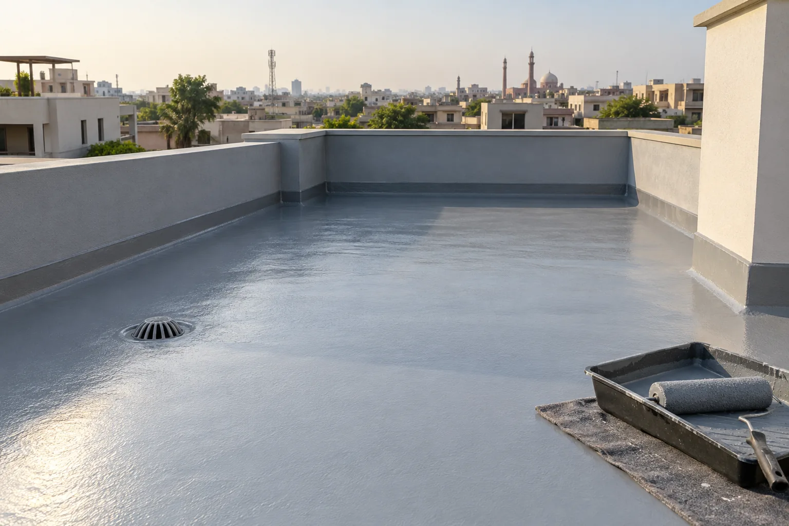 Roof waterproofing and repair